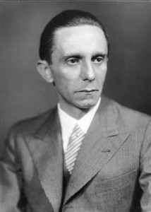 Joseph Goebbels, Ministro della Propaganda del Reich