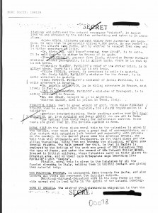 Documento declassificato che evidenzia il sostegno dato ai criminali Ustasha dal Vaticano tramite il frate Dominik Mandic